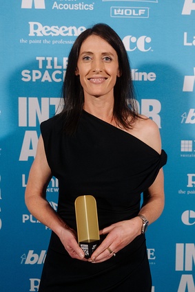 Evelyn McNamara, of Evelyn McNamara Architects, winners of the Residential Award for Coromandel House.