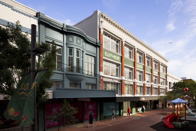 Winner – Commercial Architecture: Cuba Precinct Redevelopment by Athfield Architects.
