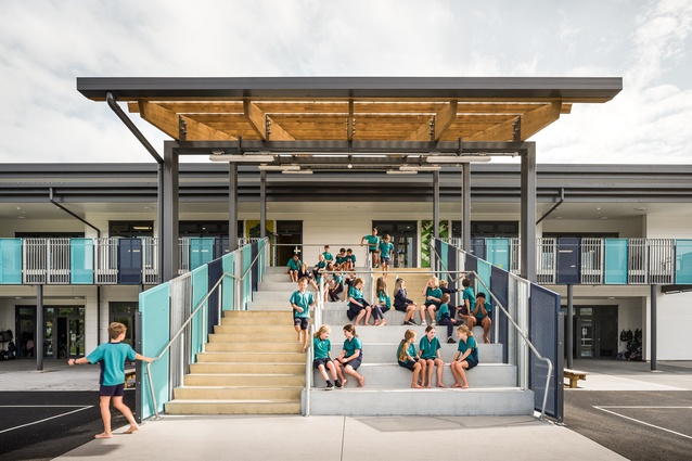 Finalist: Commercial and Multi Residential Exterior – Warkworth Primary School by Ignite Architects.