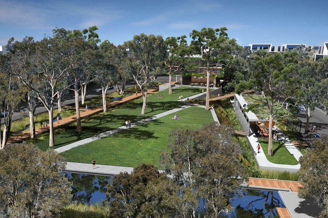 The Australian Garden and New Entry at the National Gallery of Australia by McGregor Coxall.