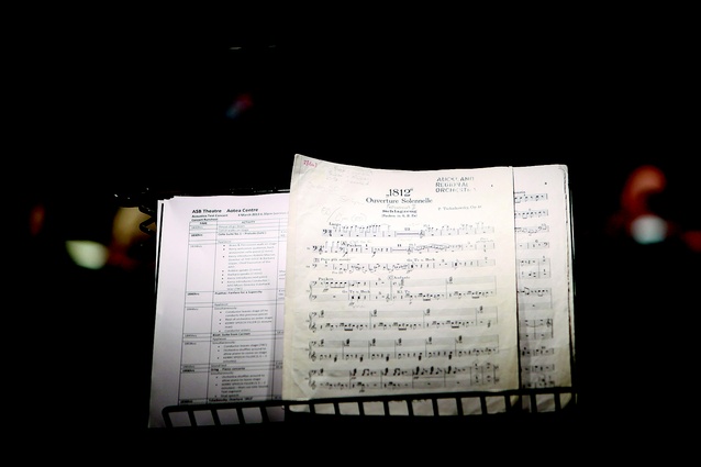 Annotated score to Tchaikovsky’s 1812 Overture.