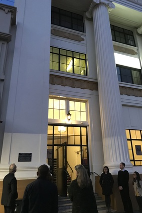 On the Hamilton Heritage Building Tour, patrons were able to experience  the Waikato’s first government building placed on the original site of Kirikiriroa Pa. 