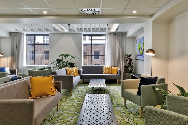 A communal lounge on Level 1.