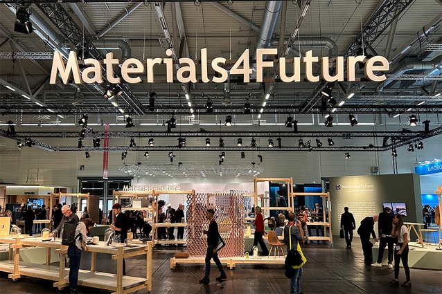 The Materials4Future stand.