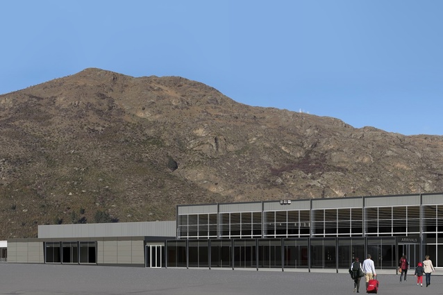 Construction of a new international terminal at Queenstown Airport is underway.