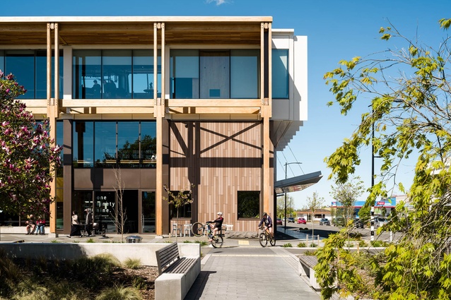Winner - Public Architecture: Te Whare Whakatere – Ashburton Library and Civic Centre by Athfield Architects.