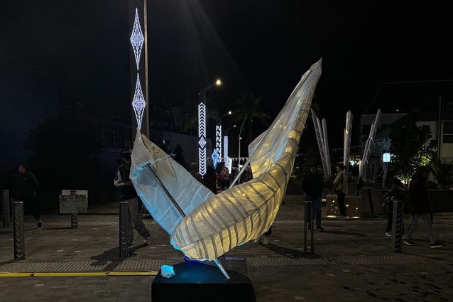 2024 student installation by Nathan Arriola, Vivian Clarke, Morgan Ferguson, Sun Kang, Nehaal Naidu, Campbell Reelick and Shaifali Lad.