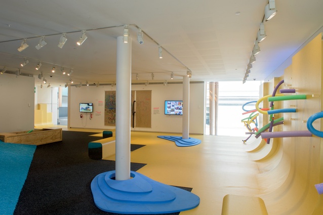 The Hole of Yellow Archipelago, the latest version of the Creative Learning Centre in the Auckland Art Gallery.