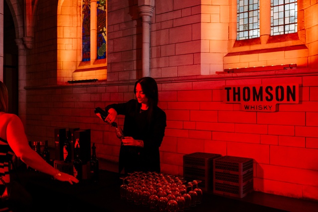 Thomson Whisky, event sponsors.