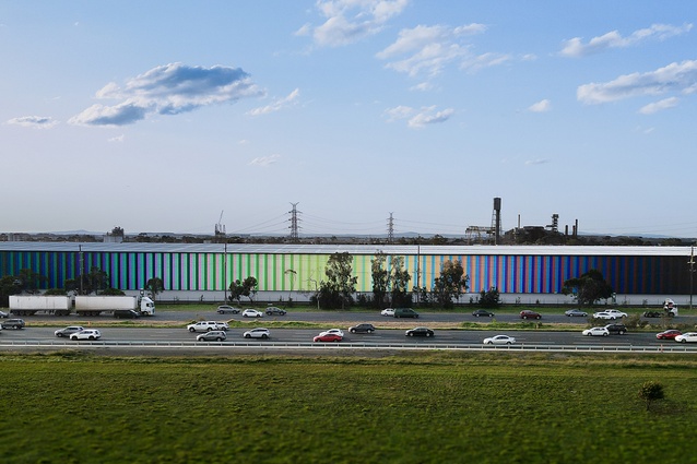 Resene Total Colour Commercial Exterior Colour Maestro Award winner, ESR – Chromatic Oscillation by Drez.