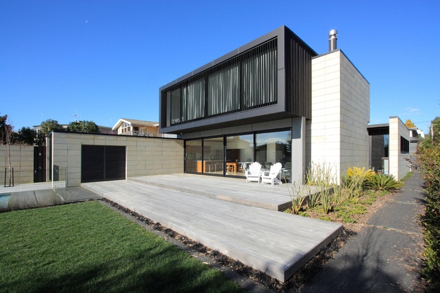 Arran Road Residence by Edwards White Architects.