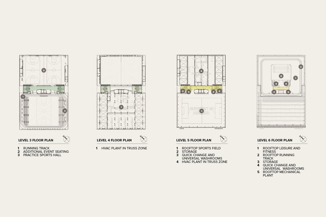 Floor plans.
