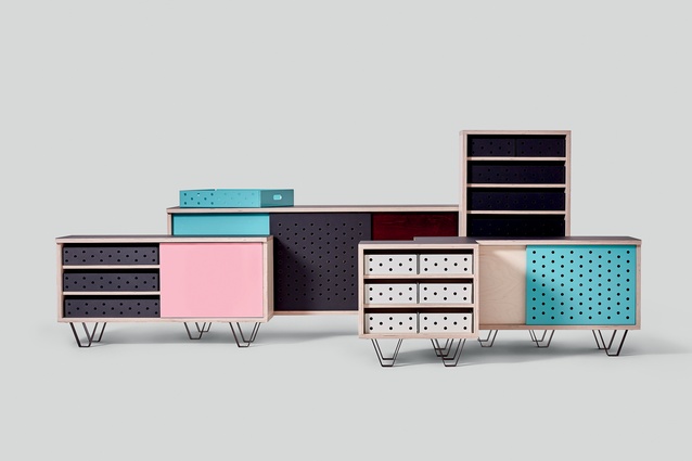 Design Junction: ‘Sled’ sideboards and drawer units by Very Good & Proper.