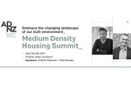 ADNZ Medium Density Housing Summit