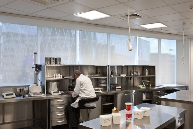 R&D labs were designed for each of the company's business categories.