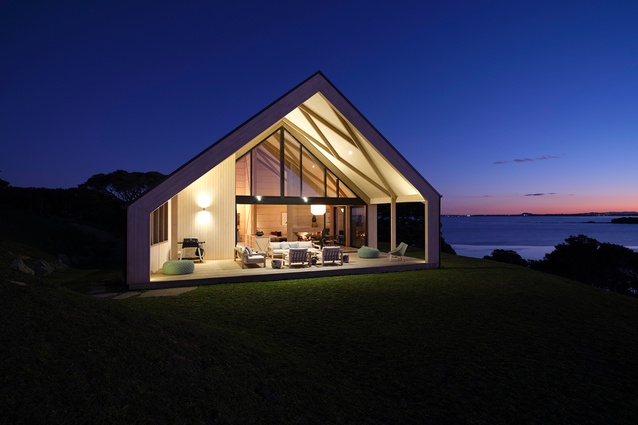 Mawhiti House by Stevens Lawson Architects. A 2023 WAF finalist in the Completed Building category.