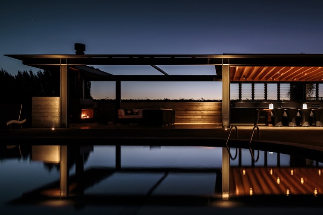 Shortlisted: Small Project Architecture: Gibson Creek Pool House by Rural Workshop Architecture.