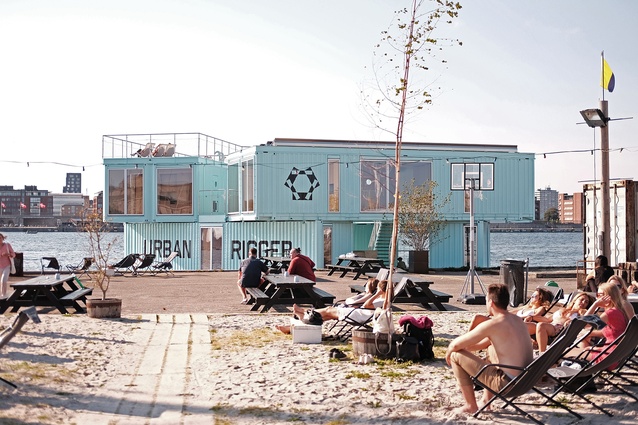 Urban Rigger was initially a housing affordability prototype project made from upscaled containers that created student dormitories that floated in the Copenhagen
Harbour.