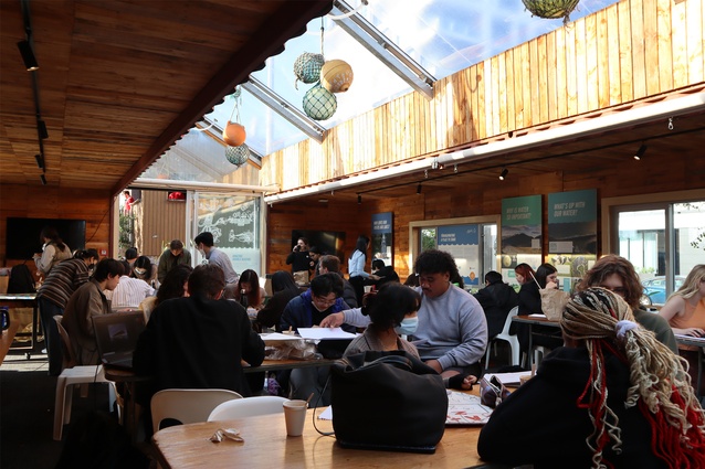 Much of the design competition took place at the Sustainable Coastlines headquarters in Wynyard Quarter.