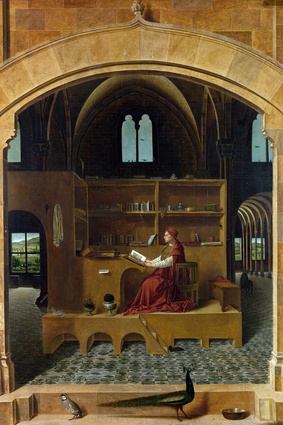<em>St Jerome in his Study</em> (c. 1474) by Antonello da Messina.