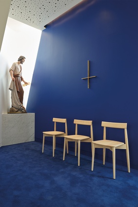 The private-but-not-too-private reconciliation chapel is a transformation of the space of confession.