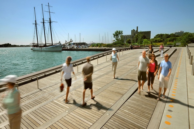 Part boardwalk, part bridge, the wavedeck has created a flexible public space alongside the Toronto shoreline.