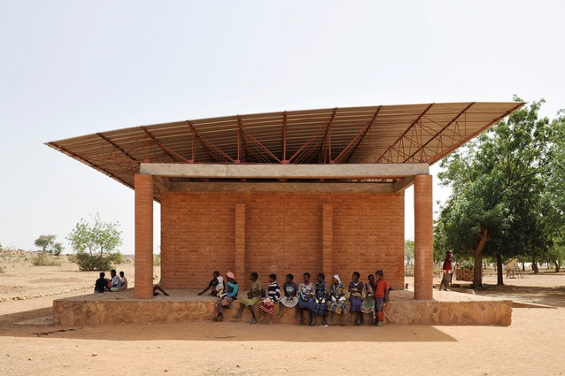 Gando Primary School in Kéré’s home village where there were previously no schooling opportunities.