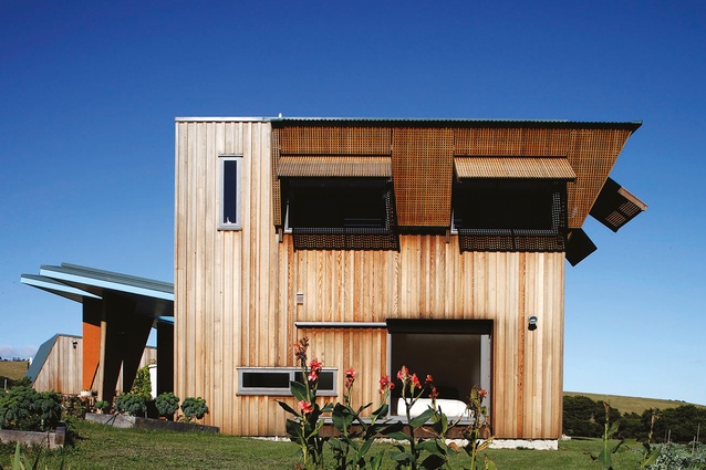 2010 Auckland Architecture Awards winner, the Fishman House on Waiheke.