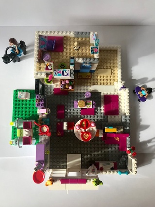 Finalist: Rose (age 10) – "A fun, colourful, family home that is shared with lots of pets. It's a home that welcomes you upon arrival. Rose is most proud of her bathroom design, she dreams of a much bigger, more modern bathroom!" Made from Lego.