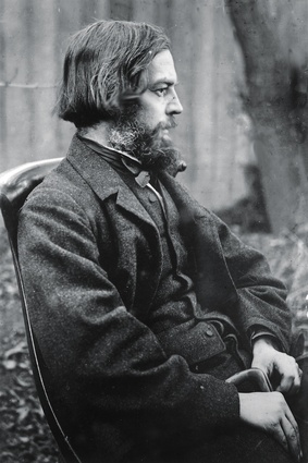 B.W. Mountfort portrait by A.C. Barker. 