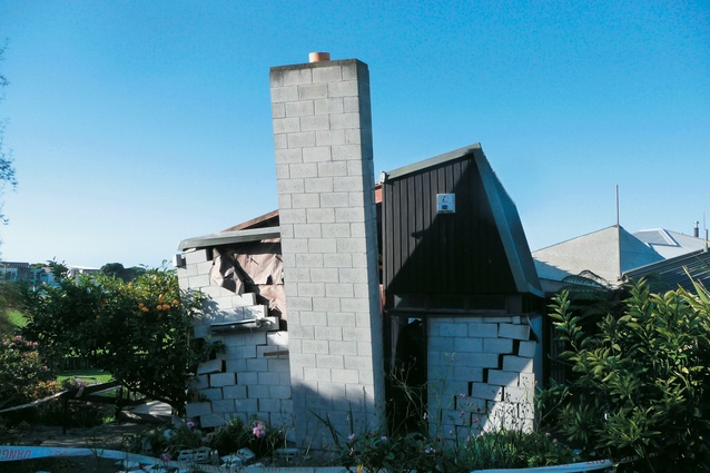 A 1970’s architect-designed home that was shaken to pieces.