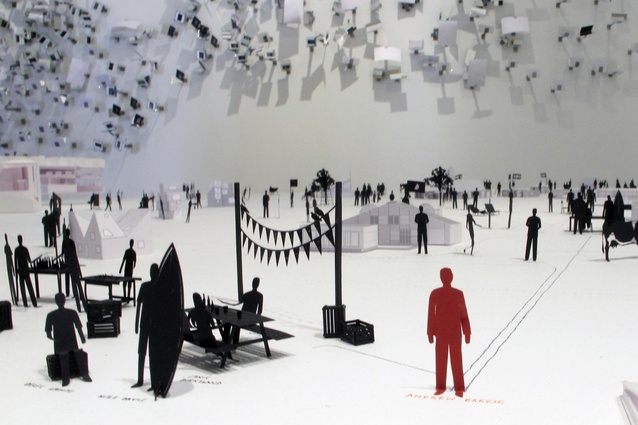 <em>Familial Clouds</em> installation, 2012 Venice Biennale.