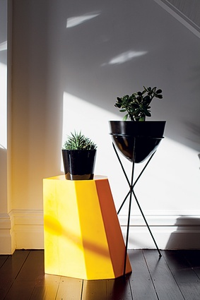 Gamper stool: "We bought the Arnold Circus stool in bright yellow by Martino Gamper from Everyday Needs as a house-warming gift..."