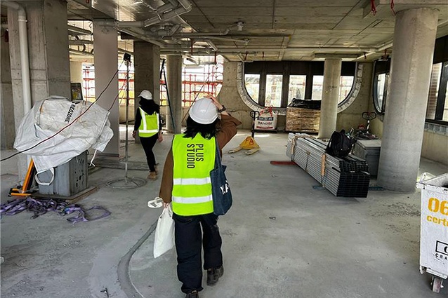 Plus Studio on site. 