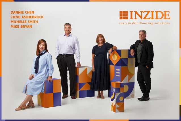 From left: Dannie Chen (Account Manager), Steve Aschebrock (Managing Director), Michelle Smith (Business Development and Account Manager) and Mike Bryan (Auckland Account Manager and Hospitality Development Manager).