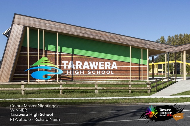 Colour Master Nightingale Award winner: Tarawera High School by Richard Naish of RTA Studio.