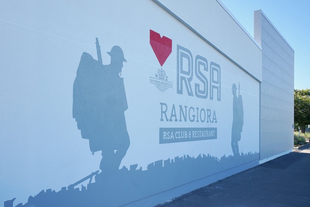Finalist: Commercial and Multi Residential Exterior – Rangiora RSA by Andrea Robertson Design.