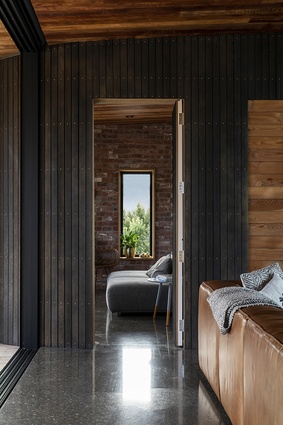 Crafted deep timber reveals create a strong sense of transition between spaces.