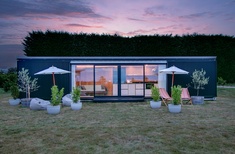 Converted container home to be auctioned for charity