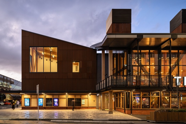 Shortlisted - Public Architecture: The Court Theatre by Athfield Architects and Haworth Tompkins in association.
