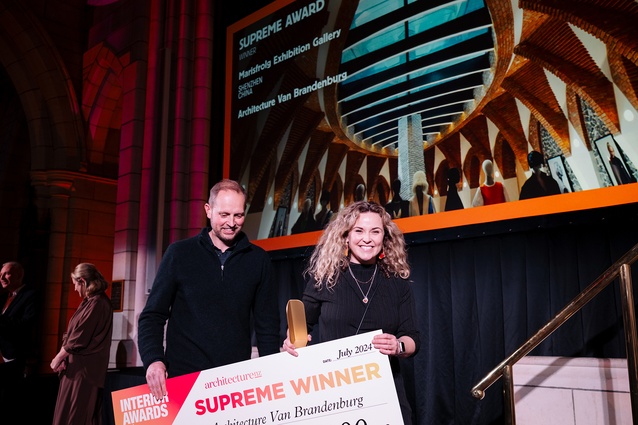 Ashleigh and Damien van Brandenburg, winners of both the Retail and Supreme awards.