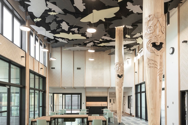 Resene Total Colour Commercial Interior Public & Retail Space Tone-e Award winner, Te Whare Awhi Ora by MODE.