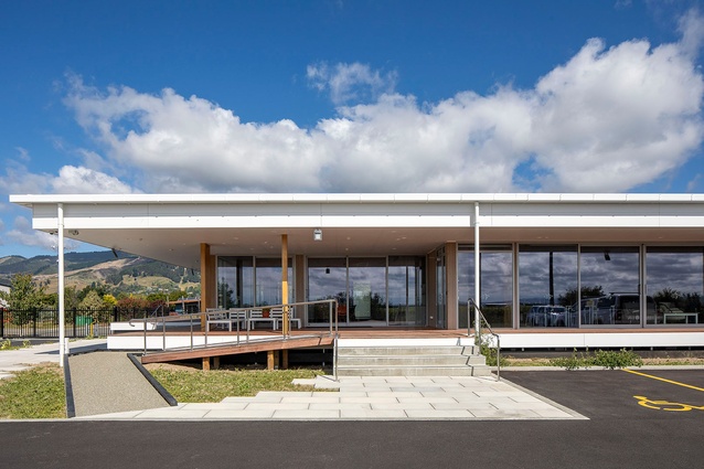 Shortlisted - Commercial Architecture: Network Tasman Development by Irving Smith Architects.