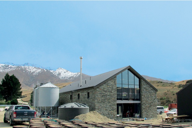 Cardrona Distillery nearing completion.