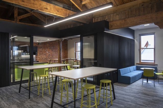 Winner – Interior Architecture: WorkSafe Office Fitout by Parker Warburton Team Architects.