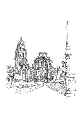 Murcia Cathedral, Murcia, 8 April 2023.