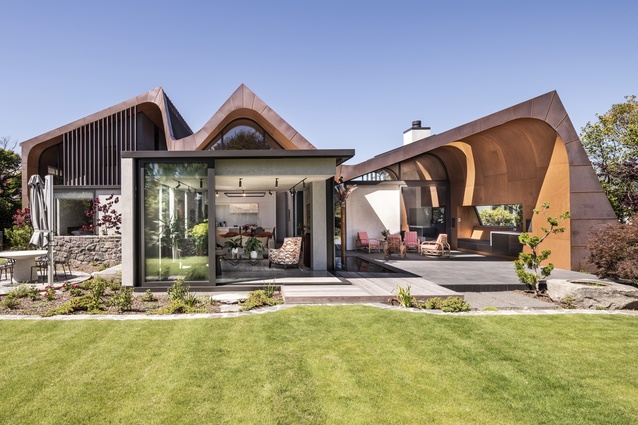 Winner – Housing: Concrete Copper Home by South Architects . 