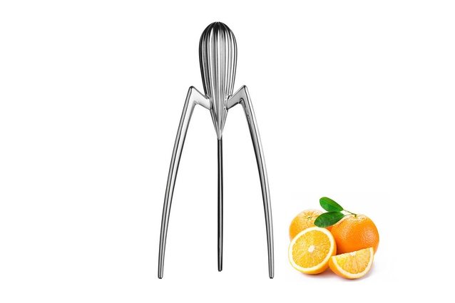 Designed by Phillippe Starck, this <a href="https://nz.amara.com/products/juicy-salif-lemon-squeezer" target="_blank"><u>Alessi Juicy Salif lemon squeezer</u></a> is functional and looks great on the kitchen counter.