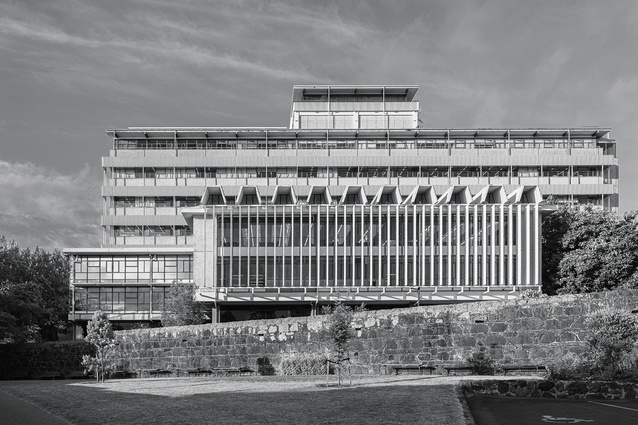 University of Auckland General Library Building, opened 1964.