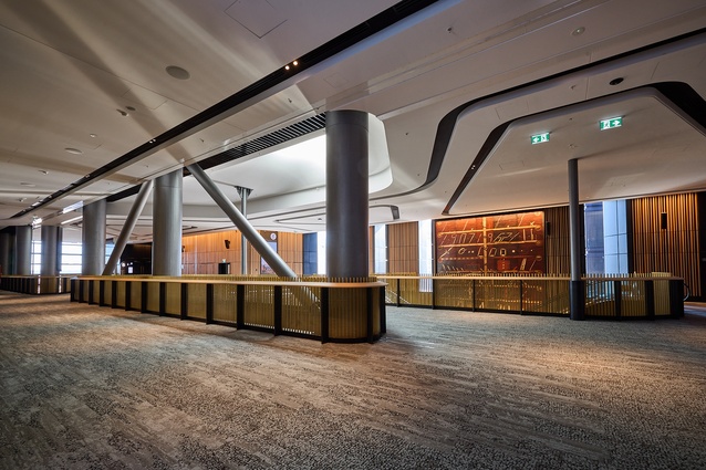 The centre’s atrium on level 5.